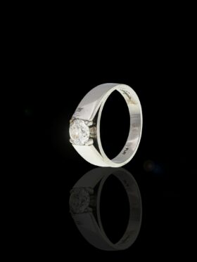 Elegant Diamond Solitaire Ring