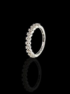 Fashionable White Gold Diamond Eternity Ring