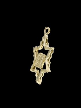 1 gram 9 carat Yellow Gold Star of David Pendant