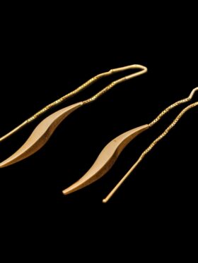CI0002154 - 4.5 grams 14 carat Yellow Gold Drop Earrings