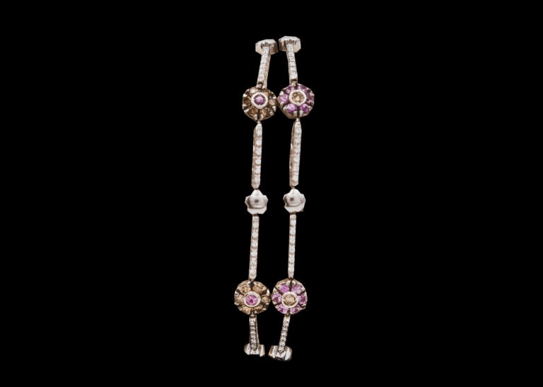 CI0002157 - 30.5 grams 18 carat White Gold Diamond Tennis Bracelet