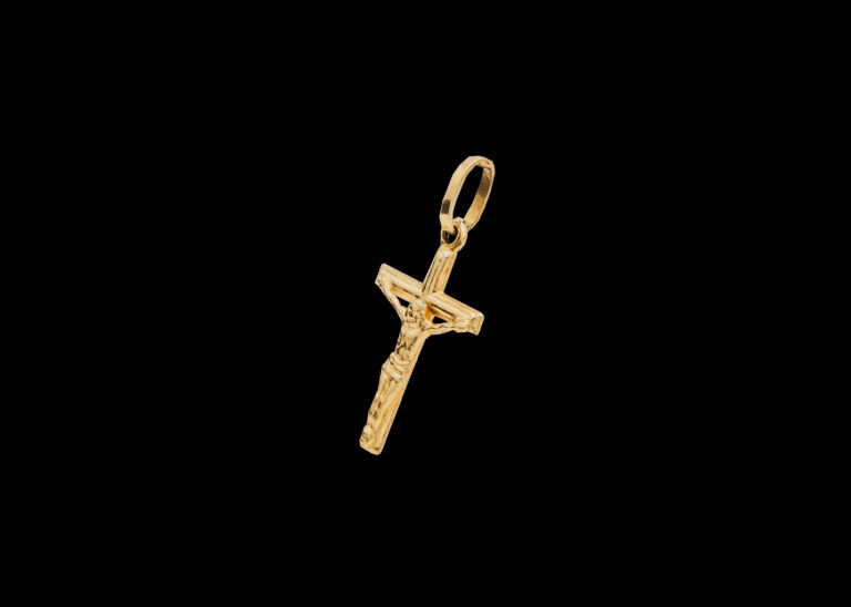 CI0002247 - 0.8 grams 9 carat Yellow Gold Cross Pendant