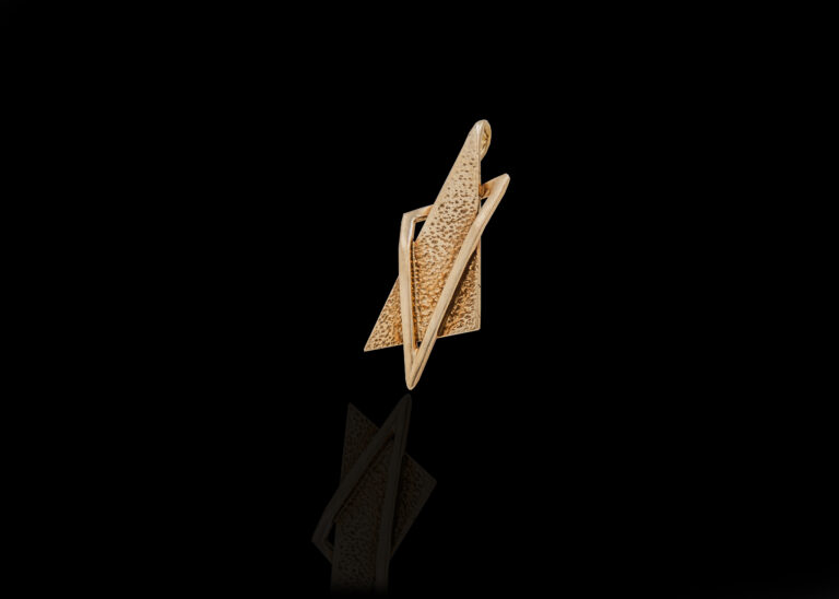 CI0001103 - 3.8 grams 9 carat Yellow Gold Star of David Pendant